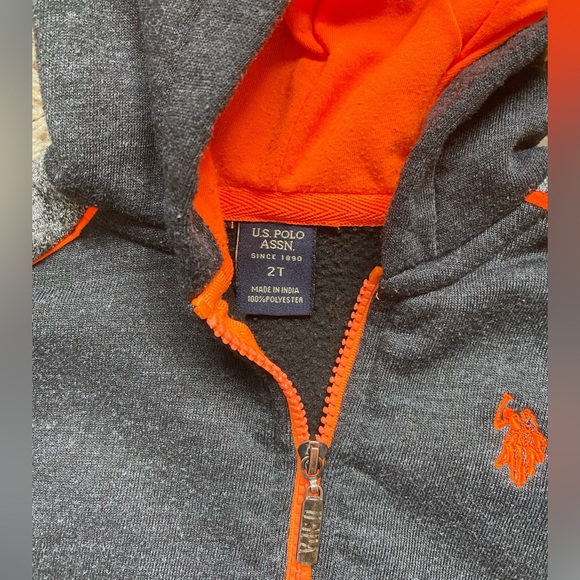 U.S. Polo Zip Up sweatshirt - Picture 4 of 6